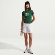 Футболка Nike W NSW CHLL KNT MDCRP VRB17 TEE IR7862-327 р.XL зеленый