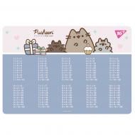 Подкладка настольная Pusheen таблица умножения 492324 YES Подкладка настольная Pusheen таблица умножения 492324 YES