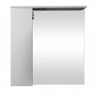 Зеркало со шкафчиком Aqua Rodos Uno 70 см белый глянец с подсветкой