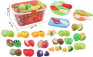 Ігровий набір Luna Kids фрукти і овочі 25 шт OTG0921213