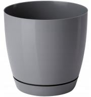 Горшок пластиковый Form Plastic Тоскана Круглая-13 круглый 1,6 л серый (0741-059)