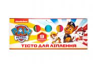 Тісто для ліплення Paw Patrol 9 кольорів 122176