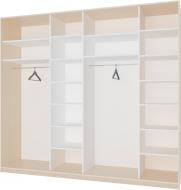 Корпус шкафа-купе Стандарт VIP-master 2630x600x2400 мм дуб молочный