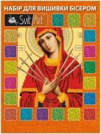Набір для вишивки бісером Семистрільна ікона Божої Матері 180х240 SvitArt Набір для вишивки бісером Семистрільна ікона Божої Матері 180х240 SvitArt