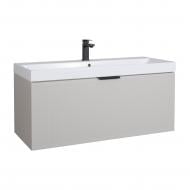 Тумба консольная Aqua Rodos Fabio кашемир с умывальником 100 см