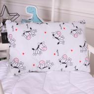 Подушка Kids Time 20-0040 Cute white zebra EcoSilk мягкая MirSon 50x70 см мульти