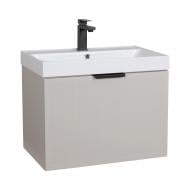 Тумба консольна Aqua Rodos Fabio кашемір з умивальником 60 см
