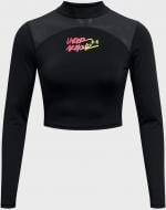 Футболка Under Armour HG Q3 Crop Mockneck 1365760-001 р.S/M чорний