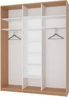 Корпус шафи-купе Стандарт VIP-master 2000x450x2400 мм вишня