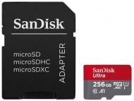 Карта памяти SanDisk microSDXC 256 ГБ UHS-I (SDSQUAC-256G-GN6MA ) Ultra