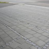 Тротуарная плитка Золотий Мандарин (завод) чёрный 500х60х200 мм (10408878)