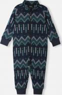 Комбинезон унисекс Reima флисовый Myytti р.92 темно-синий 5200042A-6982