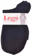 Шкарпетки Legs 21 р.one size чорний 3 шт.