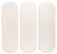 Плитка WOW TILES S.L. Calema Oval White Matt 5.2x16 см