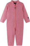 Комбинезон для девочек Reima Tahti флисовый р.74 розовый 5200048A-4370