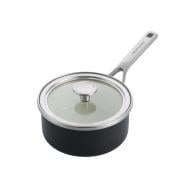 Ківш з кришкою KitchenAid Steel Core, 20 см, 2,4 л, матовий чорний (CC005999-001)