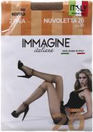 Гольфи жіночі Immagine Nuvoletta 20 den р.one size Neutro 2 шт.