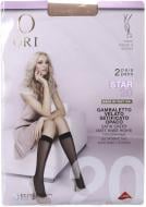 Гольфы женские ORI Star 20 den р.one size naturale 2 шт.