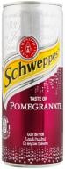 Безалкогольный напиток Schweppes Гранат 0,25 л