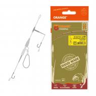 Оснастка для ловли карпа Orange Carp MF4056 56 г № 40 Усиленная клипса на 2 крючка, под бойл