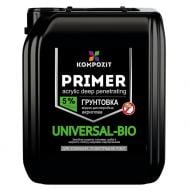 Грунтовка глубокопроникающая Kompozit акриловая Universal-BIO 5 л