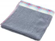 Полотенце двухстороннее 70x140 см серый