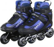 Роликовые коньки MaxxPro YX-0119-6ZM р. 42 сине-черный Роликовые коньки MaxxPro YX-0119-6ZM р. 42 сине-черный