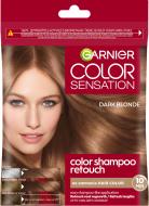 Крем-фарба Garnier Color Sensation shampoo retouch 6.0 русий 20 мл