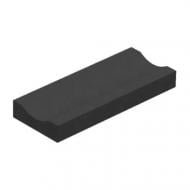 Отлив Золотий Мандарин чёрный 500х60х200 мм