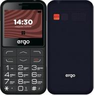 Мобильный телефон Ergo R231 Dual Sim black R231 Black