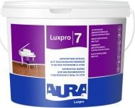 Краска акрилатная водоэмульсионная Aura® Luxpro 7 шелковистый мат белый 2,5 л