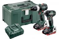 Набор аккумуляторного инструмента Metabo COMBO SET 2.1.11 18 V BL LIHD 685123000