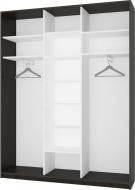 Корпус шкафа-купе Стандарт VIP-master 1900x450x2400 мм венге