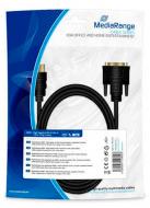 Кабель MediaRange HDMI - DVI 2 м black (MRCS118)