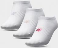Шкарпетки 4F SOCKS CAS F097 (3PACK) 4FJSS23USOCF097-90S р.36-38 білий 3 пари шт.