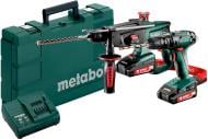 Набор аккумуляторного инструмента Metabo Сombo Set 2.3.4 18 v 685090000