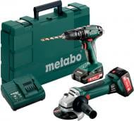 Набор аккумуляторного инструмента Metabo Сombo Set 2.4.4 18 v 685089000