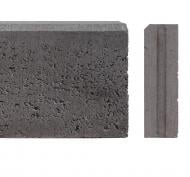 Бордюр Золотий Мандарин парковый полный прокрас (завод) чёрный 1000х200х60 мм (10434018)