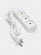 Подовжувач Lezard Letitia без заземлення 3 гн. білий 3 м 721-0303-303 Подовжувач Lezard Letitia без заземлення 3 гн. білий 3 м 721-0303-303