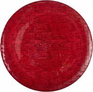 Блюдо Сатин 33 см красный 30833P