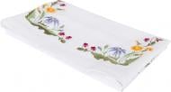 Раннер Полевые цветы 65x65 см белый Гармонiя