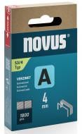 Скоби для ручного степлера Novus 4 мм тип 53 (А) 1800 шт. 042-0772