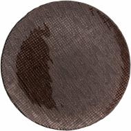 Блюдо Сатин 33 см коричное 30833P