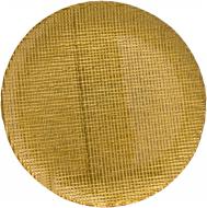 Блюдо Сатин 33 см золотистое 30833P