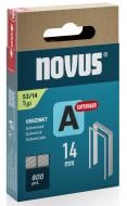Скоби для ручного степлера Novus NOVUS А53 14 мм тип 53 (А) 800 шт. 042-0781