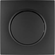 Одноклавішний HausMark Bela без підсвітки чорний SNG-SWP.RD20MG1W1-BK