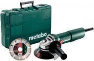 Болгарка (угловая шлифмашина) Metabo W 750-125 SET 603605510
