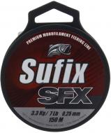 Леска Sufix SFX SELF HANGING SPOOL 150м 0,25мм 3,3кг прозрачная