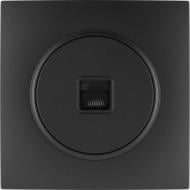 Механизм розетки компьютерная HausMark Bela без крышки черный SNG-SCP.RD20MG1PC-BK Механизм розетки компьютерная HausMark Bela без крышки черный SNG-SCP.RD20MG1PC-BK