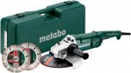 Болгарка (угловая шлифмашина) Metabo SET WE 2200-230 691081000
